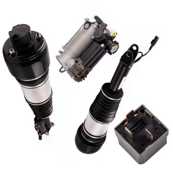 Compatibile per Mercedes Classe E W211 Ammortizzatori anteriori con sospensioni pneumatiche + compressore daria
