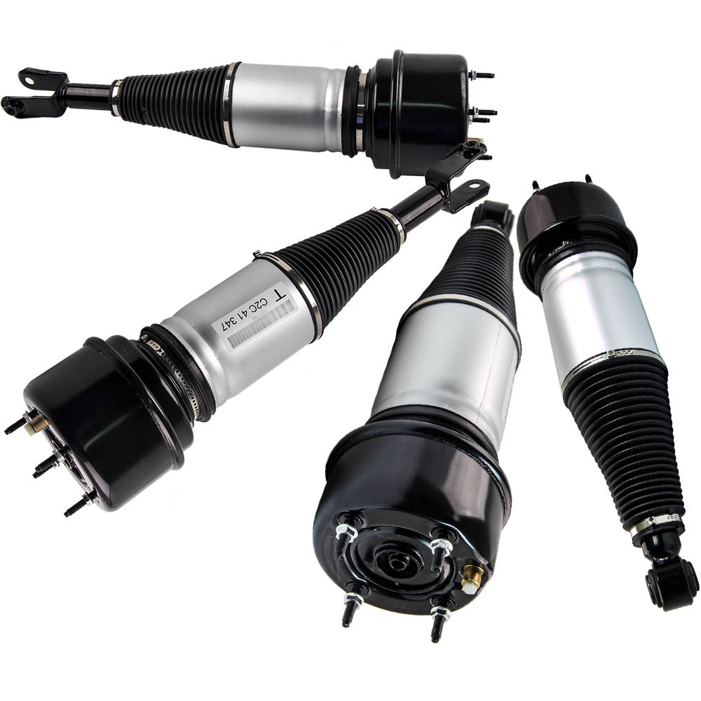 4x Avant + Arrière Suspension Pneumatique Luftfederbein compatible pour Jaguar X350 X358