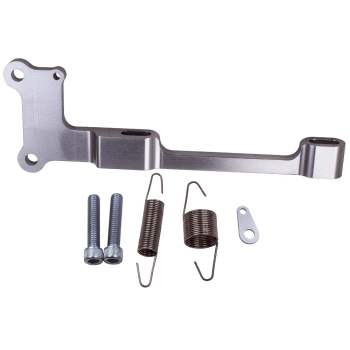  For Edelbrock Aluminum Carb Mounting Bracket and Stainless Springs