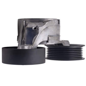 Belt Tensioner + Pulley compatible for Dodge Jeep Mitsubishi 3.7L 53030958AE New