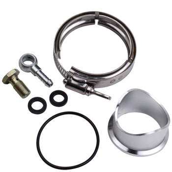 50MM V-BAND Turbo compatible for Charger Blow Off Valve BOV DUMP VALVE with 2 Springs