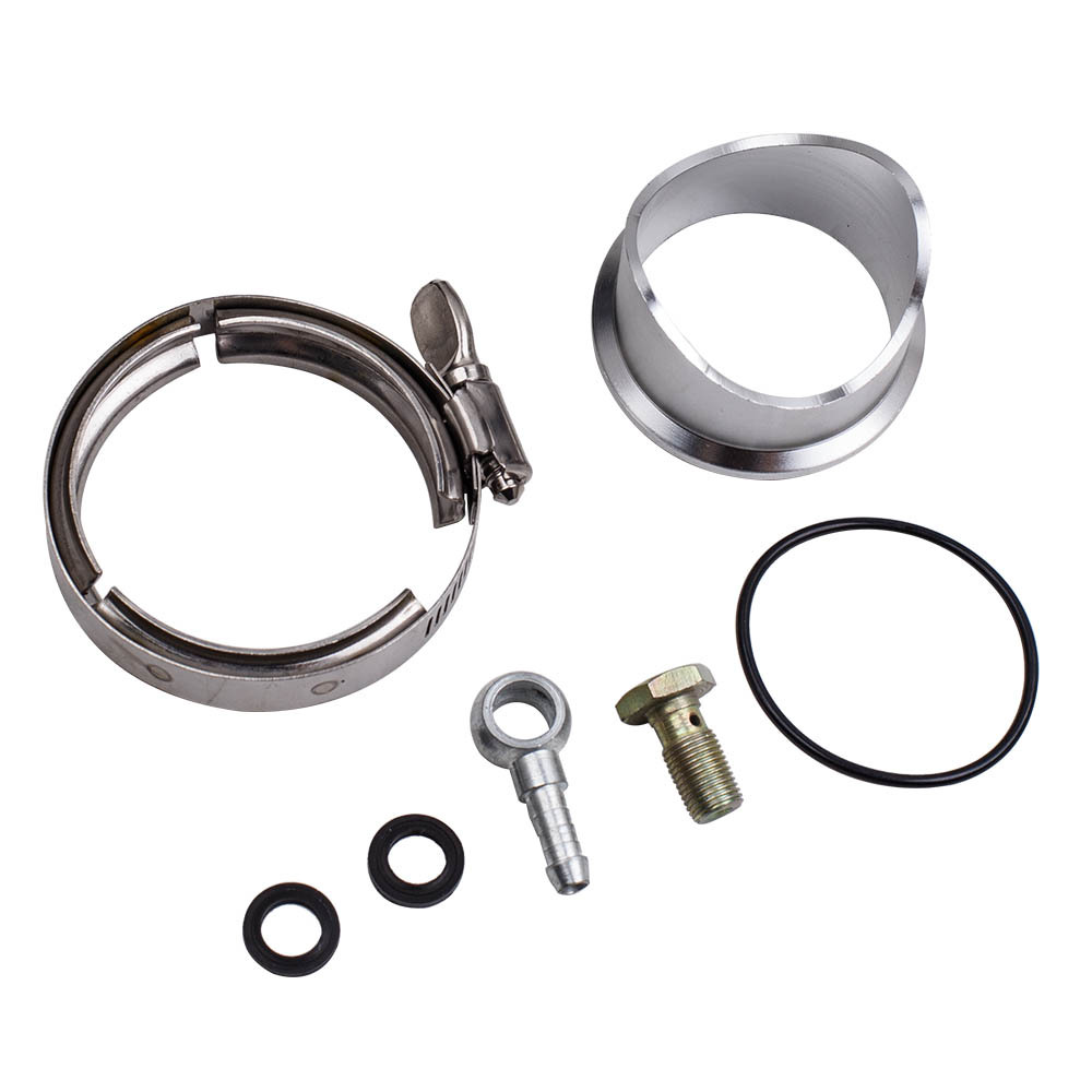 Kit de soupape de décharge universelle 50 mm Turbo Super Charge BOV Kit de soupape de décharge Noir NOUVEAU