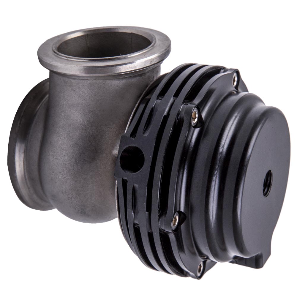 2Sets 38mm Turbo External Wastegate MVS BOV Boost W/ Tial V-Band - Foto 2