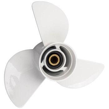 13 1/2 X 15 compatibile per Yamaha Outboard T50 T60 60 F70 70 F75 75 HP Elica in alluminio