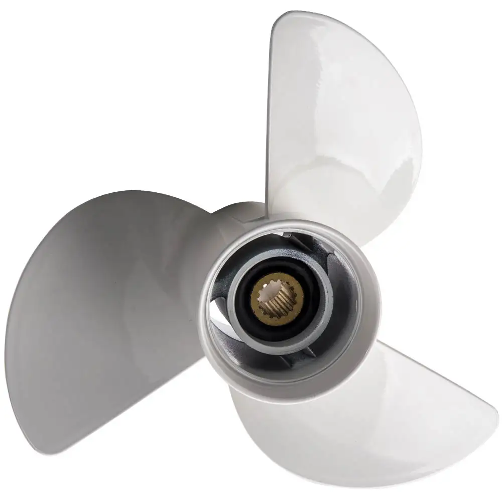 13 1/4X 17 Pitch Aluminum Outboard Propeller 6E5-45945-01-EL For Yamaha 50-130HP