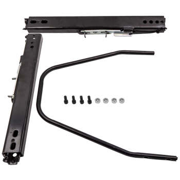 Universal Double Locking Competition Bucket compatible for Seat Sliders/Runners Kit