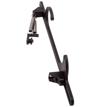 Black Aluminum Throttle Cable Carb Bracket Kit For 4150 4160 Carb 350 402 SBC