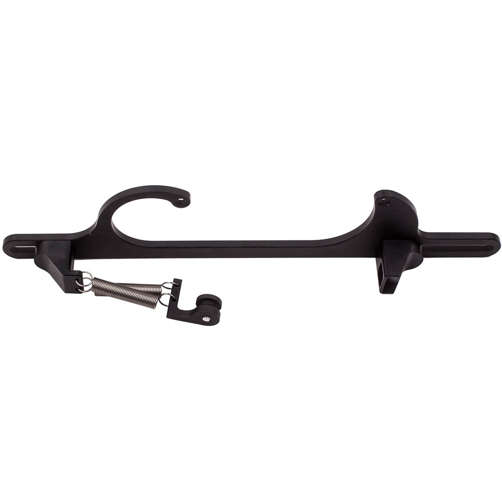 Black Aluminum Throttle Cable Carb Bracket Kit For 4150 4160 Carb 350 402 SBC