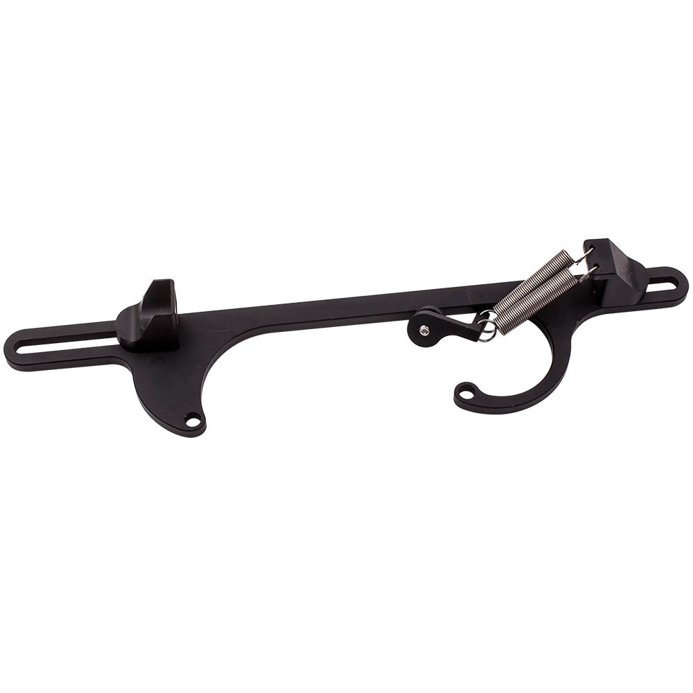 Black Aluminum Throttle Cable Carb Bracket Kit For 4150 4160 Carb 350 402 SBC