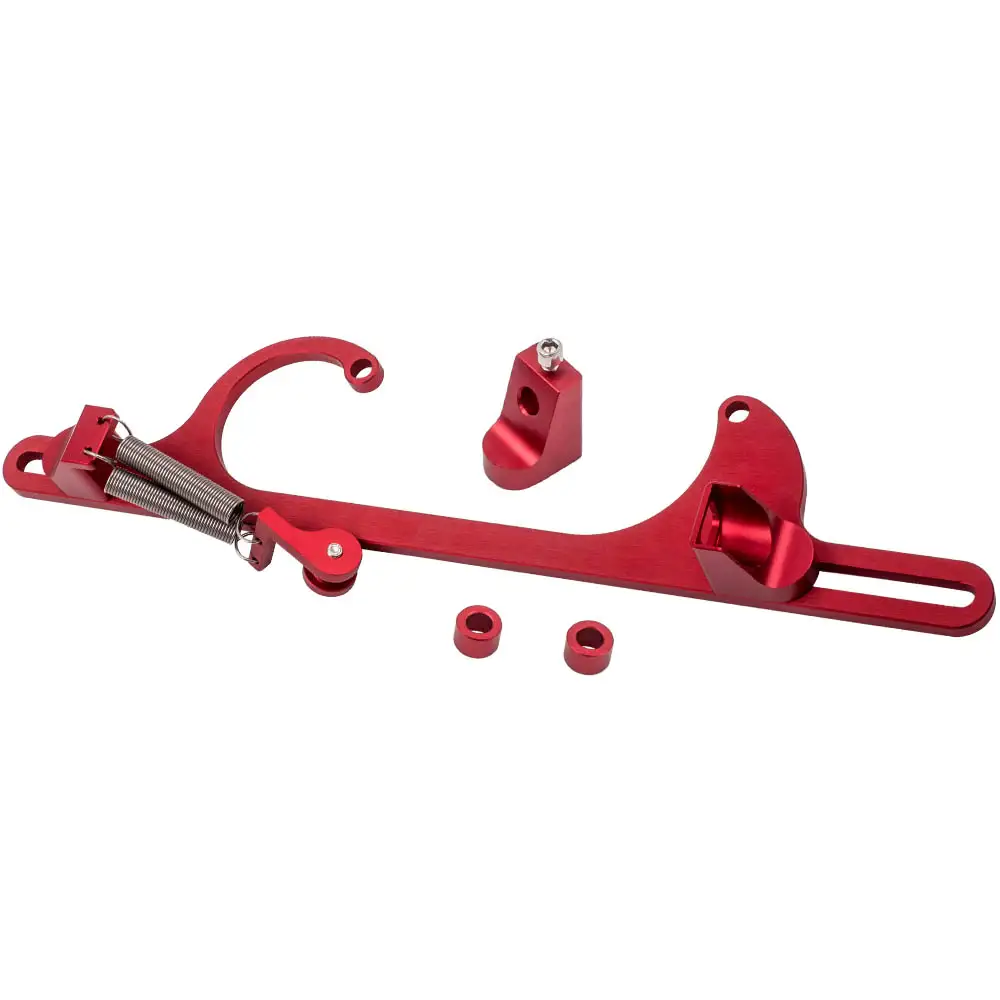 Aluminum Throttle Cable Carb Bracket For Holley 4150 4160 Carburetor 350 Sbc