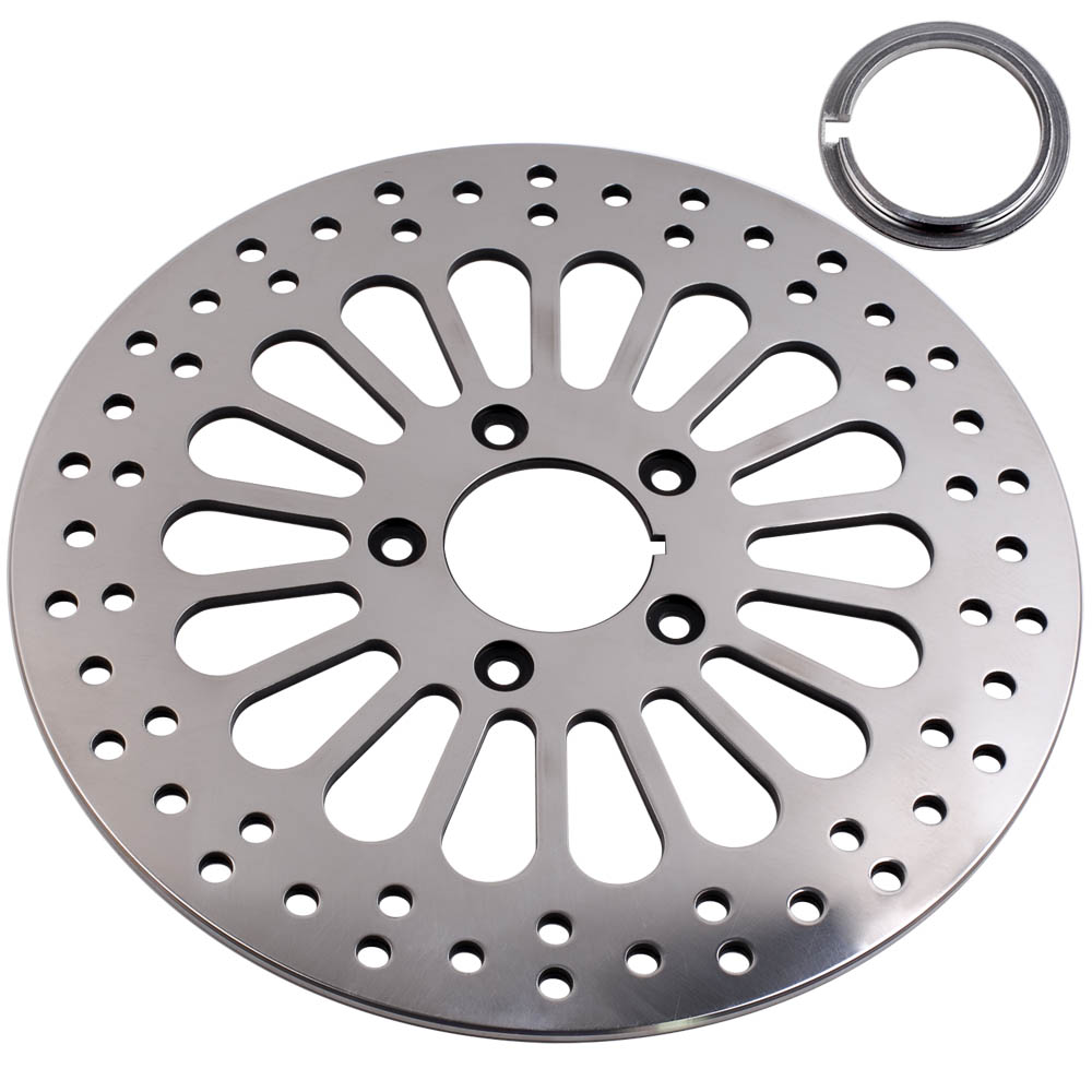 115 inch Stainless Steel Super Spoke Front Brake Rotor Rotors Disk Fit for Harley 84 13