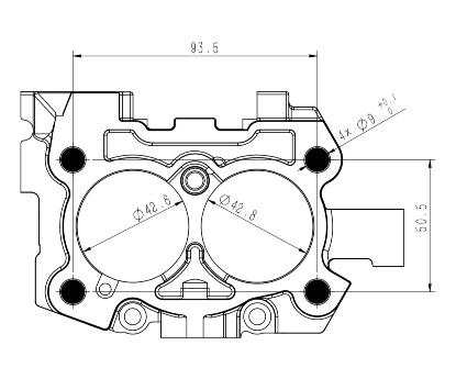 Carburetor compatible pour Dodge Plymouth Truck 273-318 Engine C2-BBD Barrel Carburateur