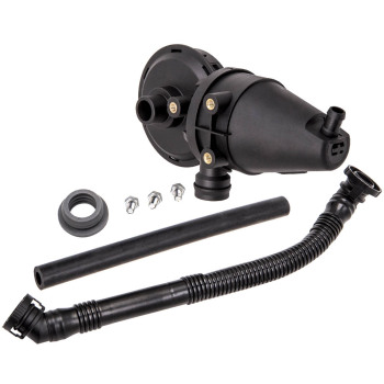 Separatore d'olio Valvola di sfiato + tubo di sfiato compatibile per BMW 528i E39 2.8L M52 1997 1998