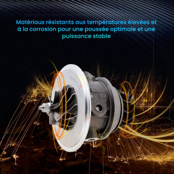 Turbo cartouche CHRA compatible pour Subaru Impreza VF35 RHF55 STI DOHC VF39 RHF55 2.5L