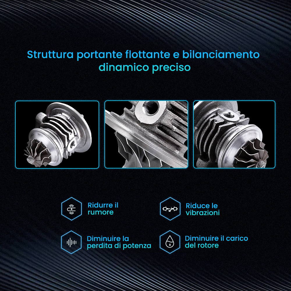 Compatibile per Land Rover Range compatibile per Discovery Defender 2.5 300TDI 113 125 Turbo Cartuccia CHRA