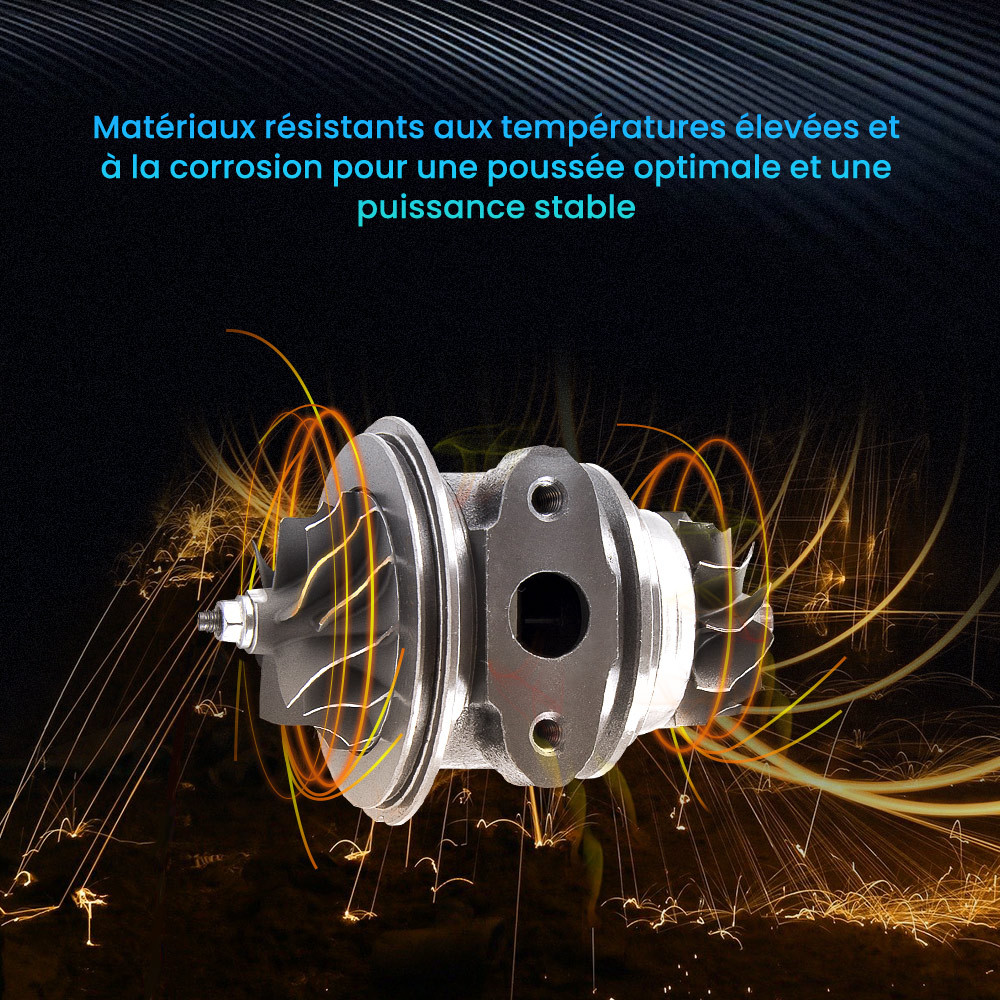 Cartouche TD03L4 Turbo Cartouche CHRA compatible pour Ford Transit VI 2.2 TDCI 49131-05312 Cartouche TD03L4 Turbo Cartouche CHRA compatible pour Ford Transit VI 2.2 TDCI 49131-05312