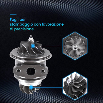 Compatibile per Transit VI/Jumper/Ducatz/Boxter TD03 49131-58450 Turbocharger Cartuccia Char