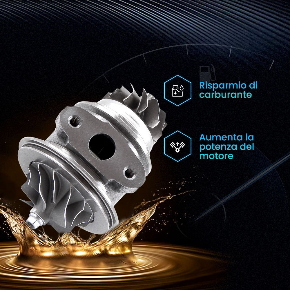 Compatibile per Transit VI/Jumper/Ducatz/Boxter TD03 49131-58450 Turbocharger Cartuccia Char Compatibile per Transit VI/Jumper/Ducatz/Boxter TD03 49131-58450 Turbocharger Cartuccia Char