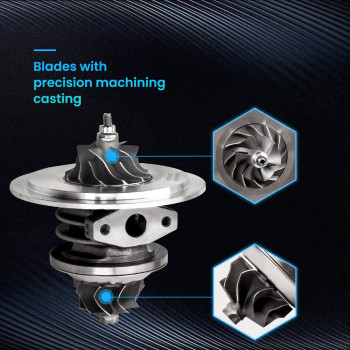 Turbo Catridge compatible for Mitsubishi Carisma 1.9L F9Q 2000-2004 for GT1549S Replacement