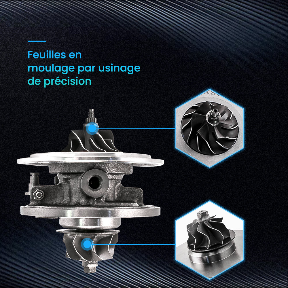GT Turbo Cartridge Cartouche pour GT1749V 708639 CHRA compatible pour RENAULT 1.9 DCI F9Q Core GT Turbo Cartridge Cartouche pour GT1749V 708639 CHRA compatible pour RENAULT 1.9 DCI F9Q Core