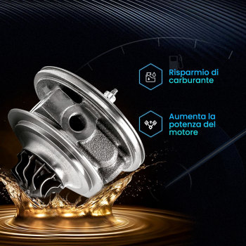 COREASSY TURBINA compatibile per SMART BENZINA 600/700CC NUOVO 708837 724961 Turbo Cartridge