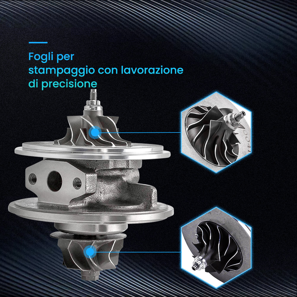 Turbocompressore Cartuccia compatibile per VW Golf IV / Beetle / Bora 1.9 TDI Turbocompressore Cartuccia compatibile per VW Golf IV / Beetle / Bora 1.9 TDI