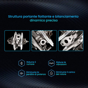Turbocompressore Cartuccia compatibile per VW Golf IV / Beetle / Bora 1.9 TDI