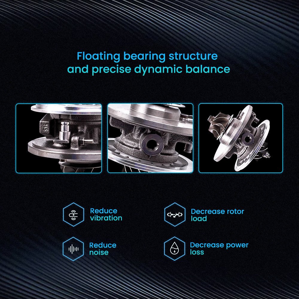 For Volksvagen compatible for VW Passat 2.0TDI 136HP 100KW for GT1749V Turbocharger CHRA Core