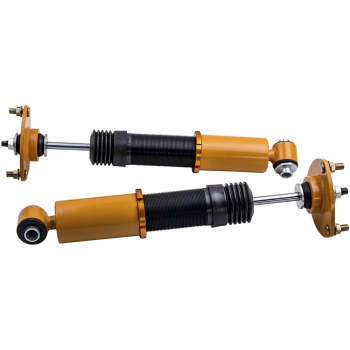 Rear Coilovers Shocks and Springs compatible for BMW X5 E53 2000-2006 Adj. Height Struts Lowering Kit