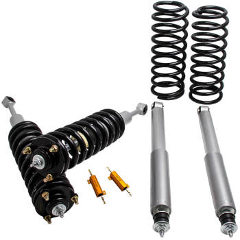 Air Suspension to Coil Springs Struts Shock compatible for Lexus GX470 2003-09 4 Wheel AMD Lowering Kit