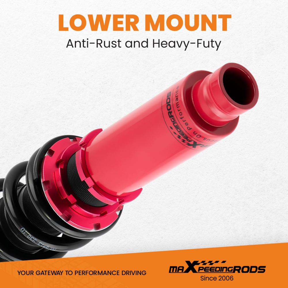 1998-2002 compatible for Honda Accord 1999 - 2003 compatible for Acura TL Suspension Kit Full Coilovers Struts Shock