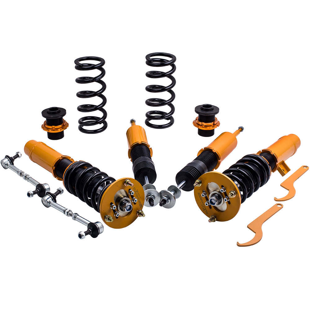 Coilover Kit Compatible for BMW 3 Convertible (E93) (2006-2013) RWD Shocks and Coil Spring Adj. Height