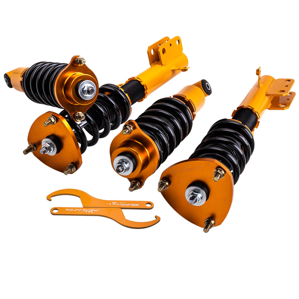 2007 - 2010 compatible for Jeep Patriot (MK) Compatible for FWD Adjustable Height Shocks Strut Coilover Kits Lowering Kit