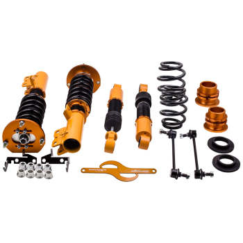 Compatible for Chevrolet Cobalt Coilover Suspension Kit 2005-2010 Adj Height Adj Height  Lowering Kit