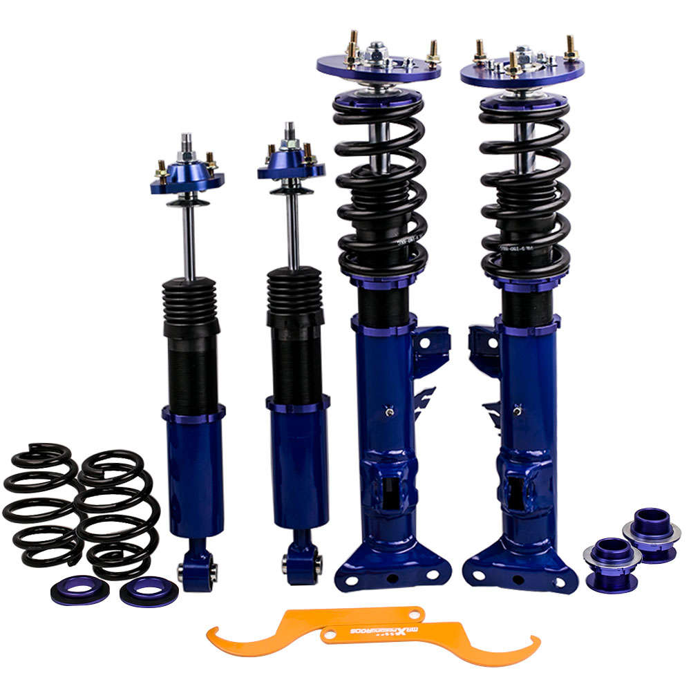 Coilover Shock Absorber Struts Height Adjustable Kit 1998 compatible for BMW E36 3 Series