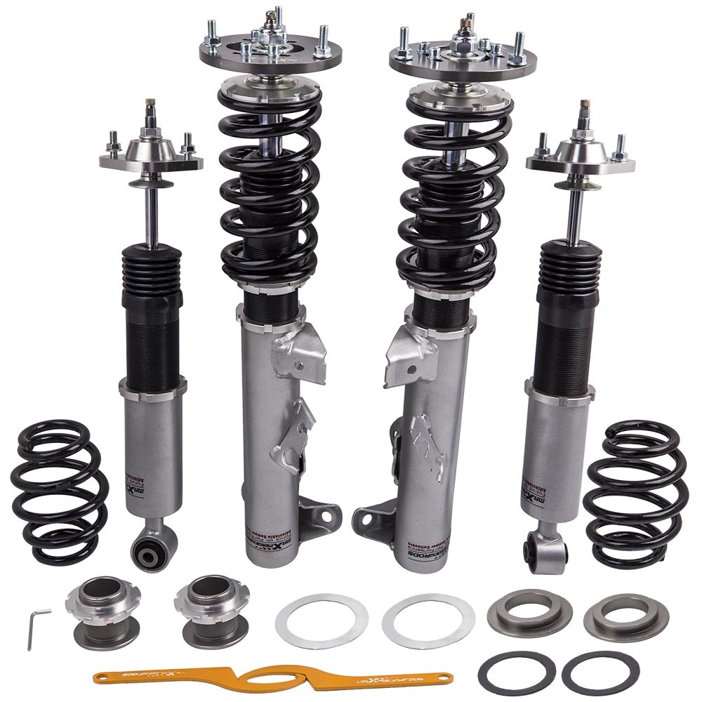 Kit ammortizzatori per auto Anteriore e Posteriore compatibile per BMW 3 Series E36 91-98 Lowering Kit
