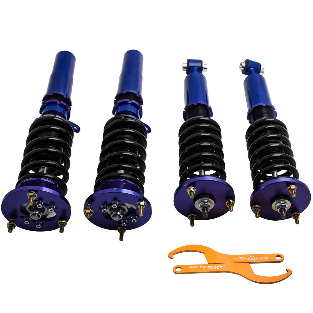 Compatible for BMW 5 Series E39 1996- 2003 Shock Adjustable Height Suspension Kit Coilovers Lowering Kit