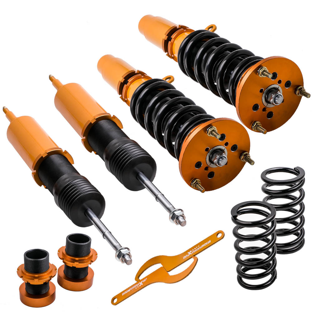 4Pcs Coilovers compatibile per Bmw 3Er E90 M3 Ammortizzatore Sospensione Kit Adjust Hight Lowering Kit