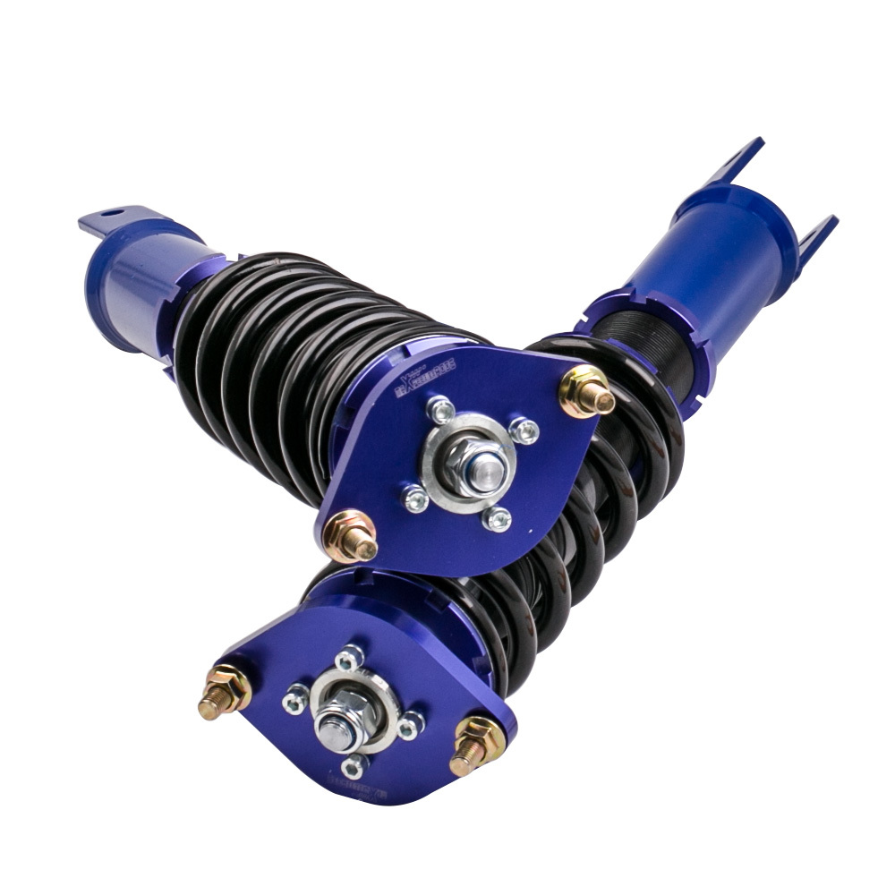 Amortiguadores delanteros y traseros compatible para Mitsubishi Lancer EVO 7 8 9 CT9A