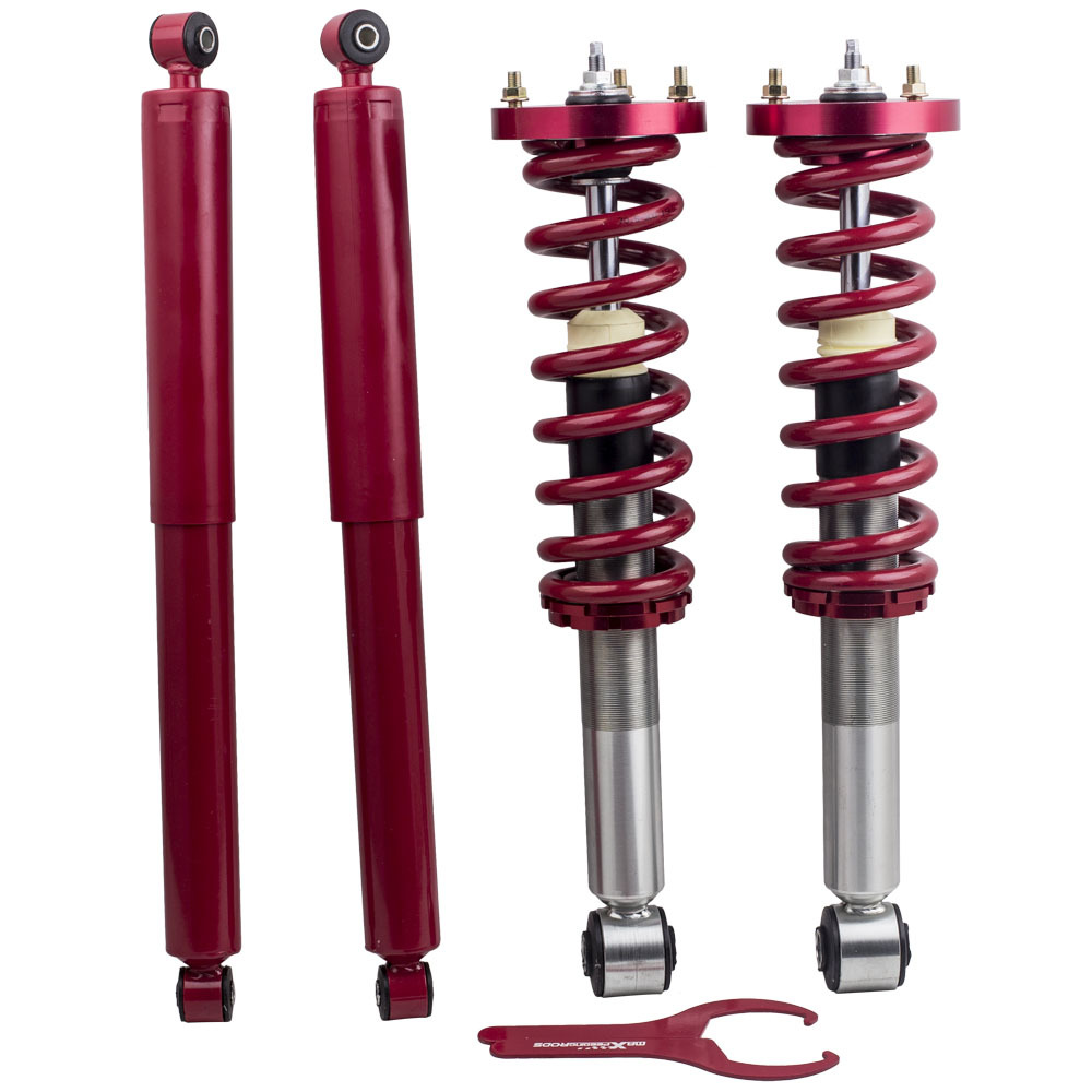 Full Set Complete Shocks amp; Struts compatible for Ford F-150 2004 2005 2006 2007 2008 2WD lowering kit