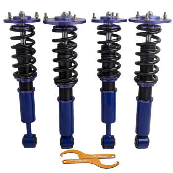 Compatible for Ford Expedition Touring 2003-2006 Air to Shock and Coil Spring Coilover Struts Lowering Kit