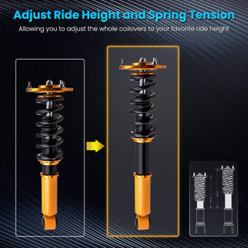 Compatible for Ford Expedition 2003 - 2006 compatible for Lincoln Navigator Front and Rear Air Suspension to Coil Conversion Kit lowering kit