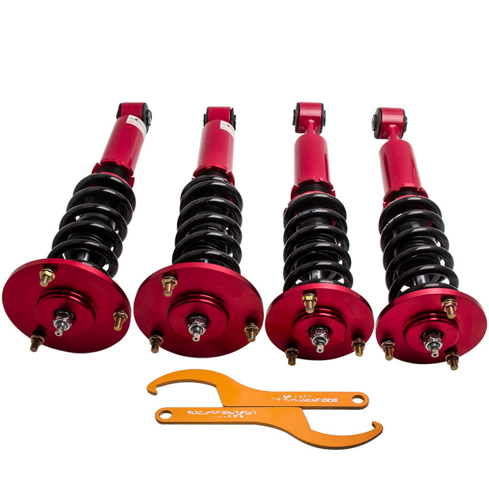 Front and Rear Air to Coil Conversion Kit compatible for Lincoln Navigator Expedition 03-06 lowering kit