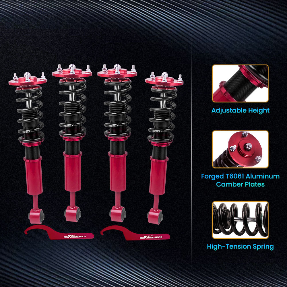 Air to Coil Spring Strut Suspension Conversion kit compatible for Lincoln Navigator 2003-06 lowering kit