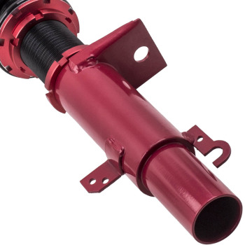 Compatible for Ford Taurus compatible for Mercury Sable 1996-2005 Adj Height Shocks Red Coilover Kits  lowering kit