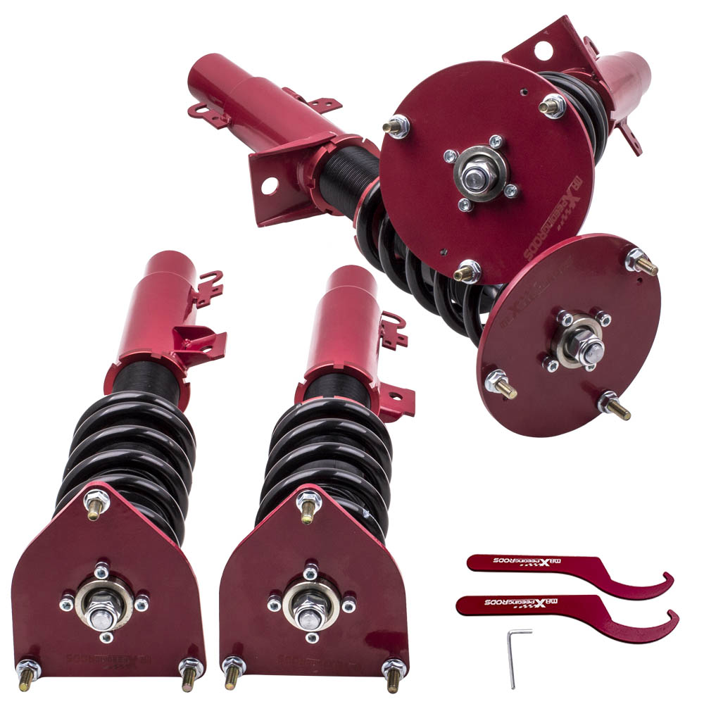 Red Racing Coilover Kits compatible for Ford Taurus compatible for