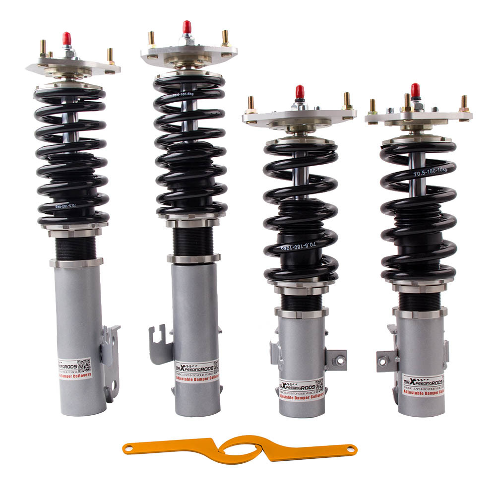 Compatible for Subaru Impreza GC8 Adj. Damper Coilovers Suspension Kit Shocks Struts lowering kit