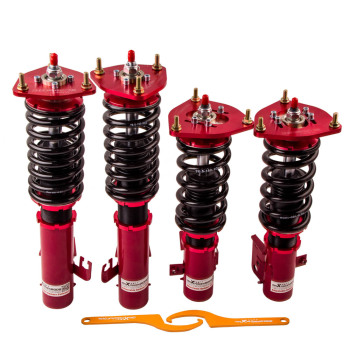 Damper Height Adj. Coilover Ammortizzatore compatibile per Subaru Impreza GC8 93-01 Lowering Kit