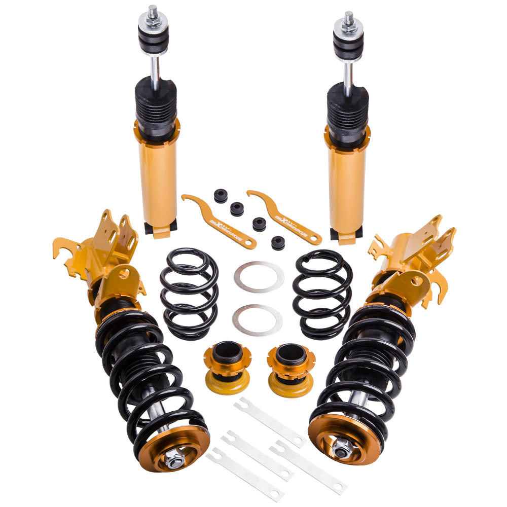 Compatible for Holden VY VZ VZ VT Commodore Statesman WH WL WK 99-07 Racing Coilover Shocks Lowering Kit