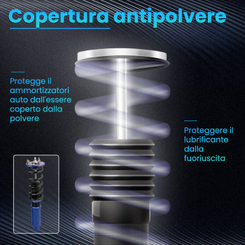 Kit ammortizzatori per auto Anteriore e Posteriore compatibile per Honda Acura Accord 2003-2007 Lowering Kit
